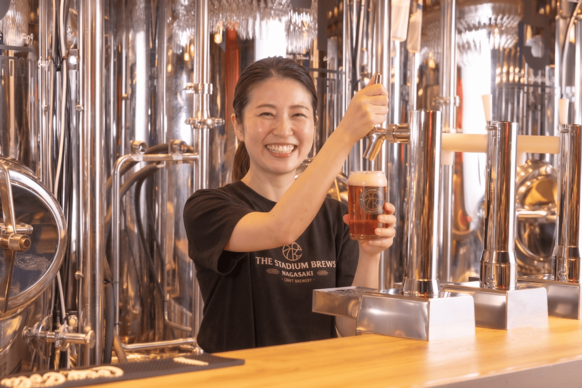 THE STADIUM BREWS NAGASAKI（クラフトビールの製造補助・洗浄・品質管理／ジャパネットグループ）